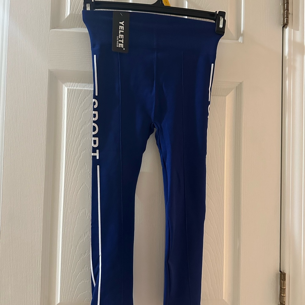 Yelete Kids Navy Sport Leggings